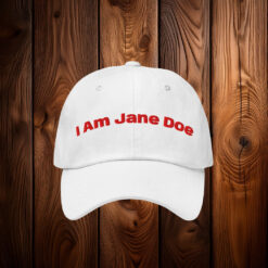 I Am Jane Doe Embroidered Survivor Support Hat