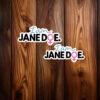I Am Jane Doe Feminist Quote Sticker