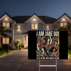 I Am Jane Doe Feminist Solidarity Yard Signs