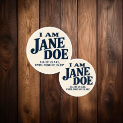I Am Jane Doe Feminist Sticker