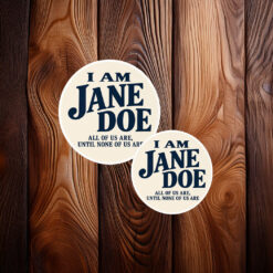 I Am Jane Doe Feminist Sticker