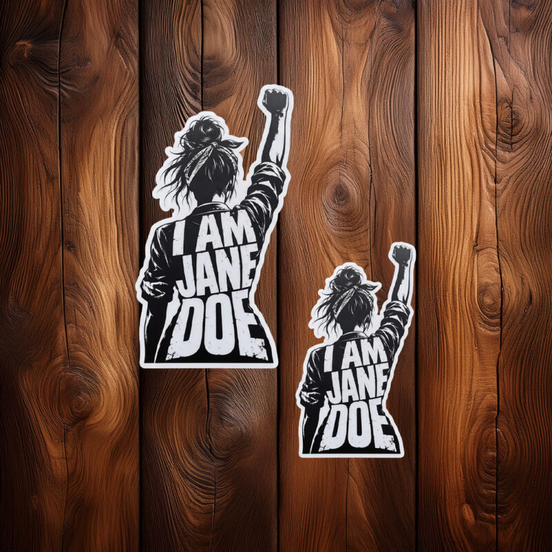 I Am Jane Doe Feminist Womens Rights Stickers