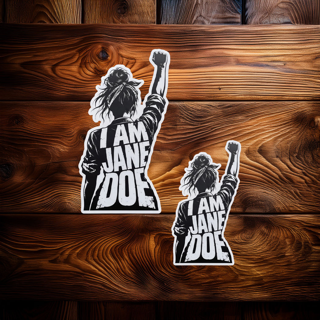 I Am Jane Doe Feminist Womens Rights Stickers
