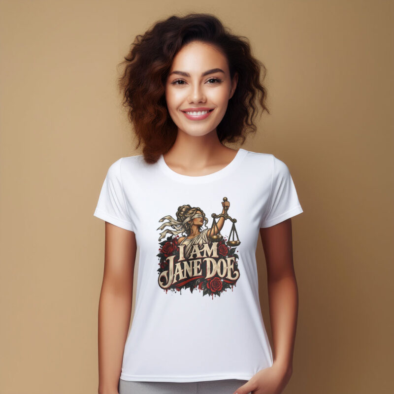 I Am Jane Doe Lady Justice T-Shirt