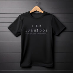 I Am Jane Doe Shirt, I Hope She Bankrupts Cornell Shirt