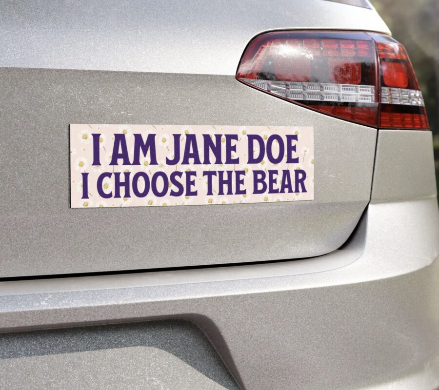 I Am Jane Doe Sticker - Magnet