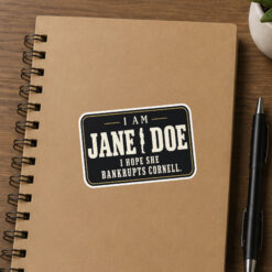 I Am Jane Doe Sticker-Magnet
