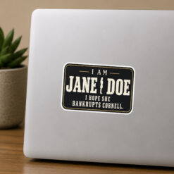 I Am Jane Doe Sticker-Magnet