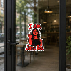 I Am Jane Doe Stickers