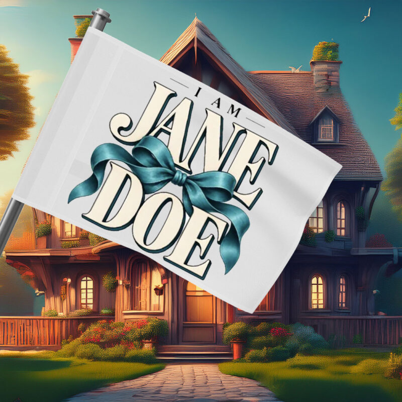 I Am Jane Doe Survivor Support Flag