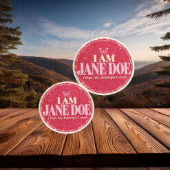 I Am Jane Doe Survivor Support Sticker