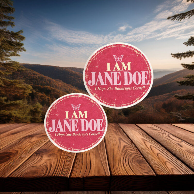 I Am Jane Doe Survivor Support Sticker