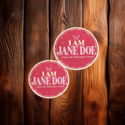 I Am Jane Doe Survivor Support Sticker
