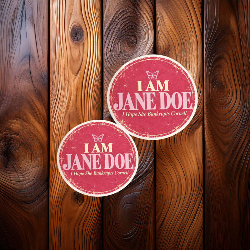 I Am Jane Doe Survivor Support Sticker