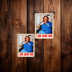 I Am Jane Doe Vintage Feminist Stickers
