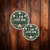 I Am Jane Doe Womans Rights Stickers