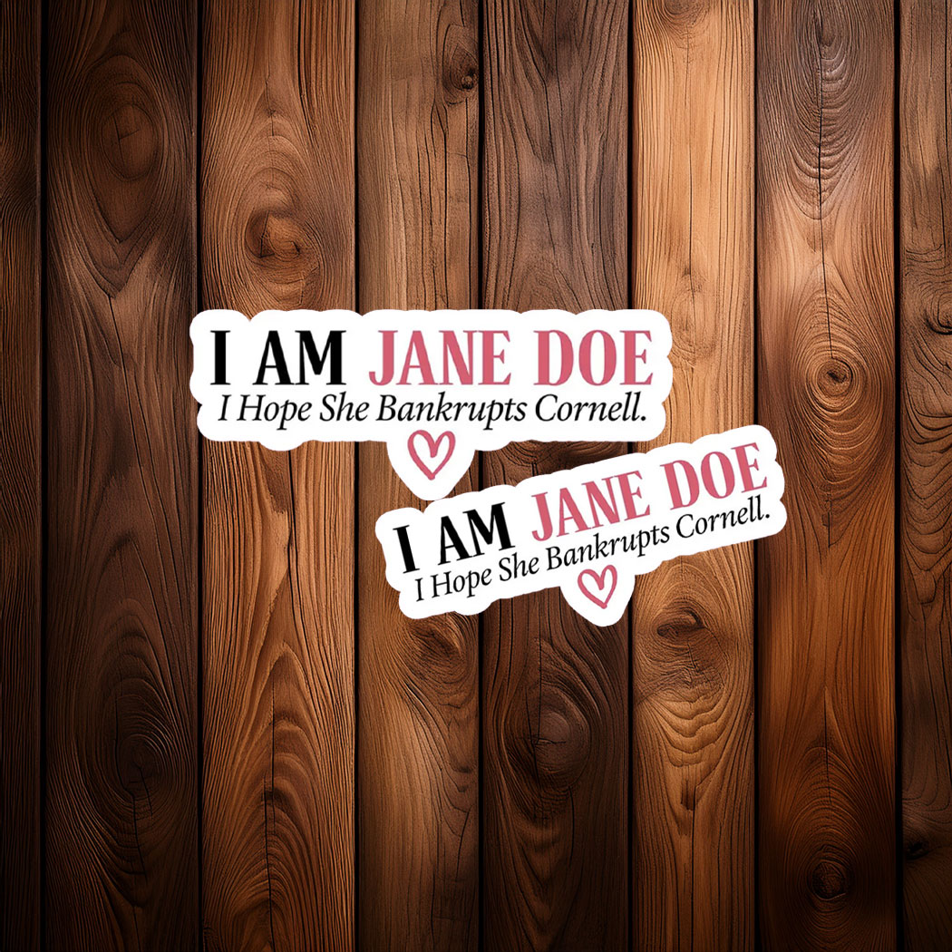 I Am Jane Doe Women Empowerment Protest Sticker