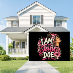 I Am Jane Doe Womens Movement Yard Sign