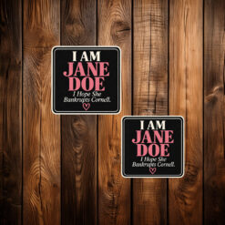 I Am Jane Doe Womens Rights Sticker