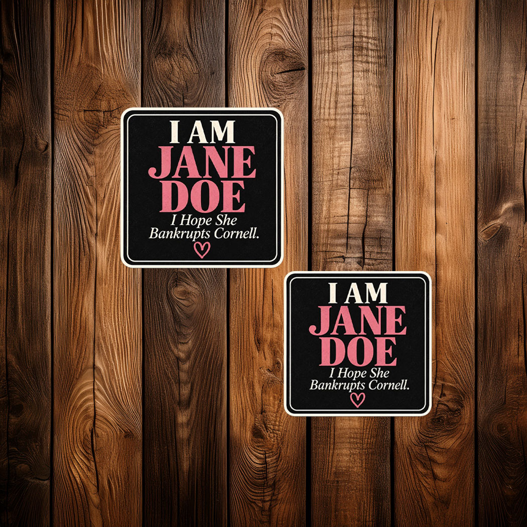 I Am Jane Doe Womens Rights Sticker