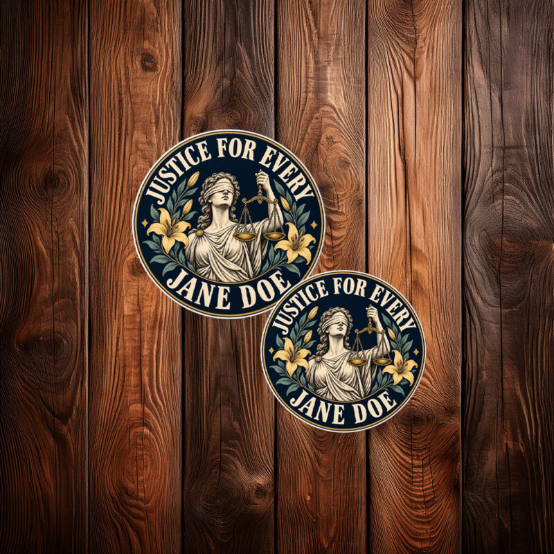 Justice For Every Jane Doe Sticker