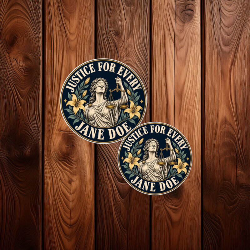 Justice For Every Jane Doe Sticker