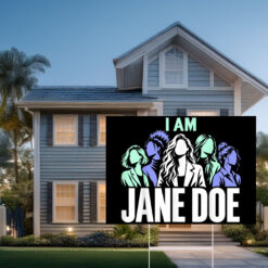 Movement I Am Jane Doe Saying Yard Sign
