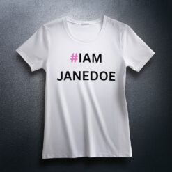 Survivor Support T-Shirt I AM JANE DOE
